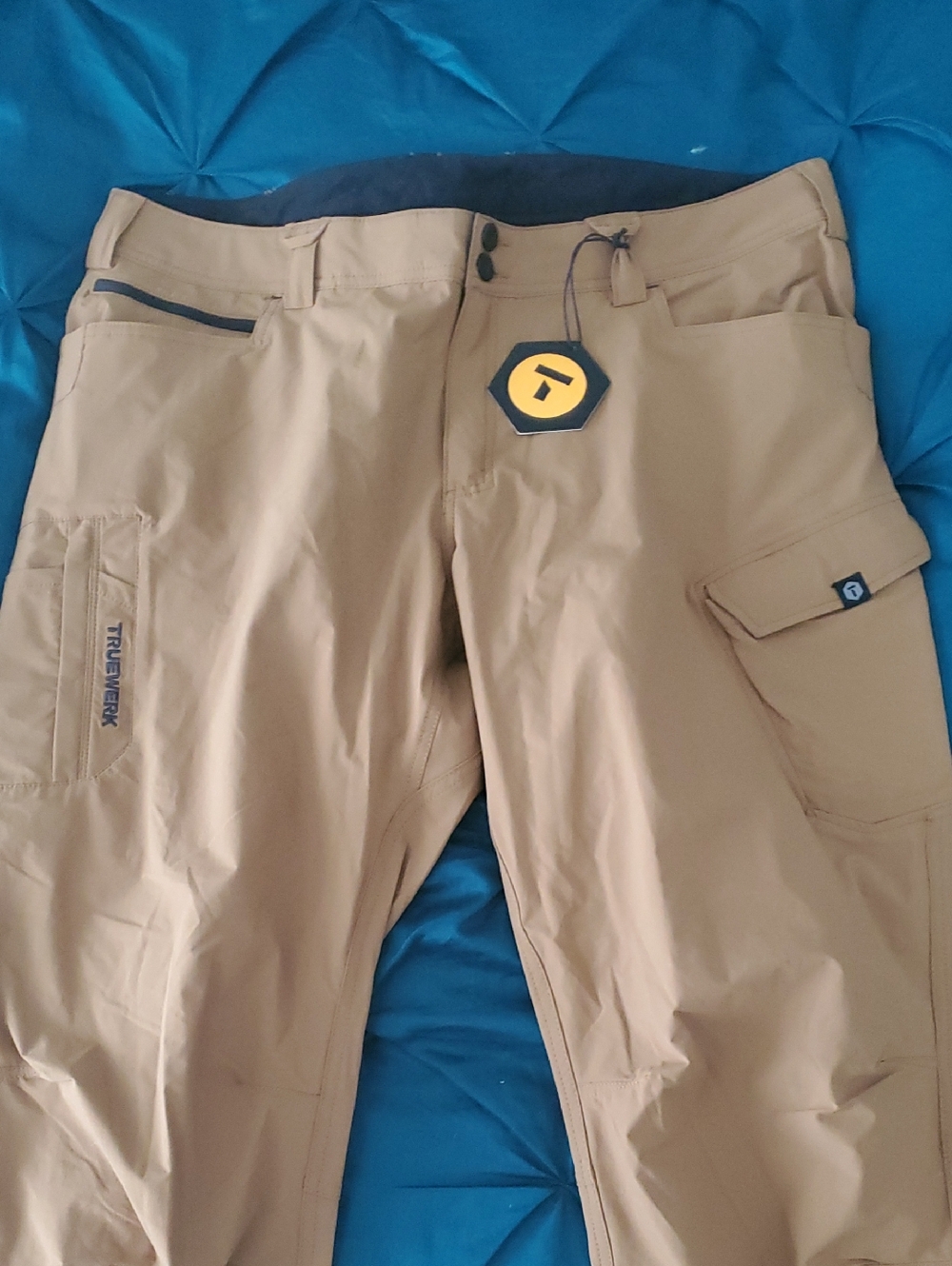 TRU•TRONK Men's Tan Cargo Utility Pants